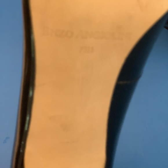 Enzo Angiolini Size 7 . 5 Black Peek a Boo with a Bow Pump - Picture 10 of 12